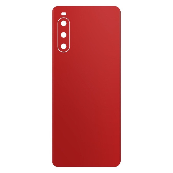 Silkase фолио SILKASE за Sony Xperia 10 IV, червено, защита на гърба на телефона