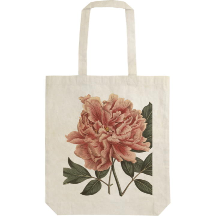 Екологична брезентова чанта Skona Ting 38 х 42 см, Божур