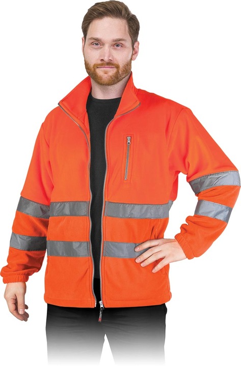 Jacheta barbati, Poliester, Portocaliu, Portocaliu