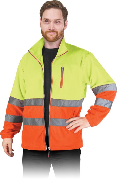 Jacheta barbati, Poliester, Galben/Portocaliu, Galben/Portocaliu