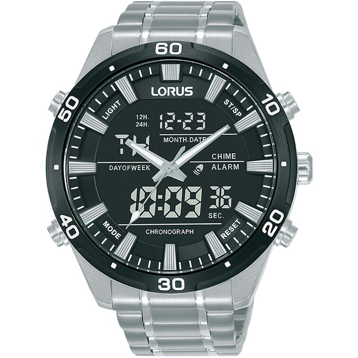 Мъжки часовник Lorus RW649AX9, Кварцов, 46мм, 10ATM