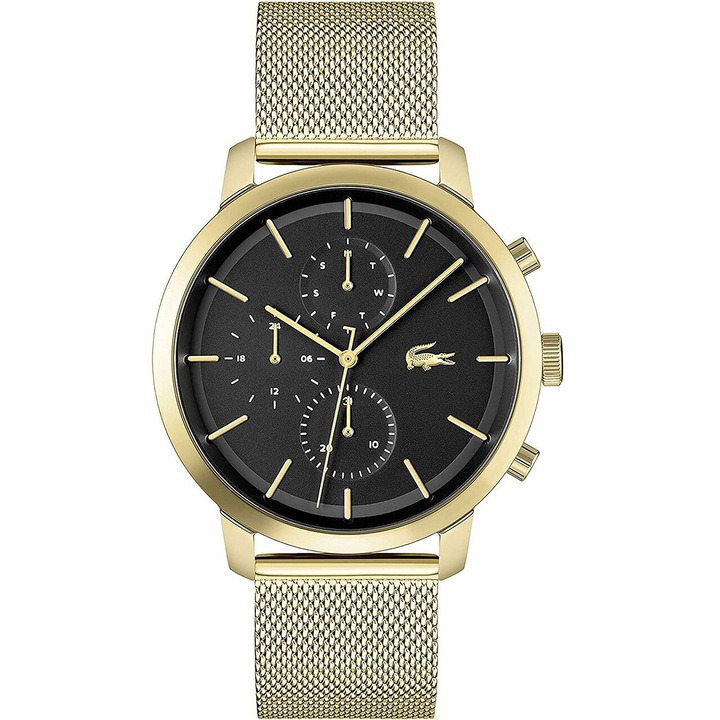 Мъжки часовник Lacoste 2011195, Кварцов, 44мм, 5ATM