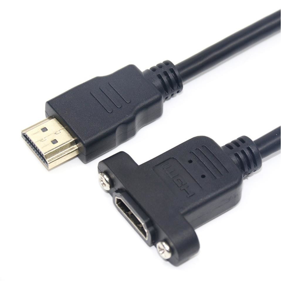Удължителен кабел, HDMI женски/HDMI мъжки, 1 м, черен - eMAG.bg