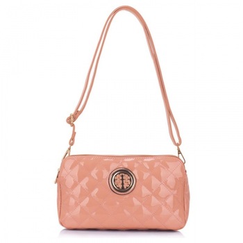 Geanta de umar crem din piele ecologica Leesun, de dama Geanta de umar crem din piele ecologica Leesun, de dama