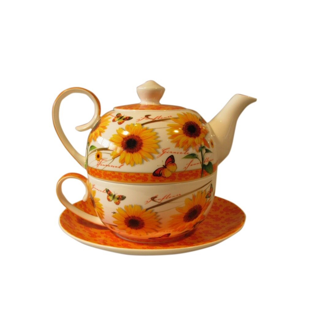 Cana de ceai, Livada cu ceai, Colectia Floarea Soarelui si Fluturasi