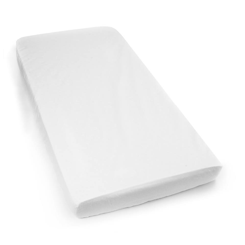 Cearceaf bumbac, alb, 140 X 70 cm