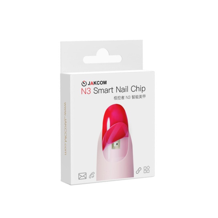 Smart NFC eszköz körmökhöz, GMO, N3 Smart Nail Chip