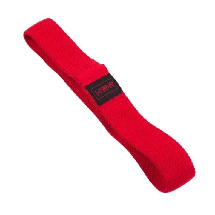 Banda de rezistenta fitness pentru yoga si pilates, 29.5x4 cm