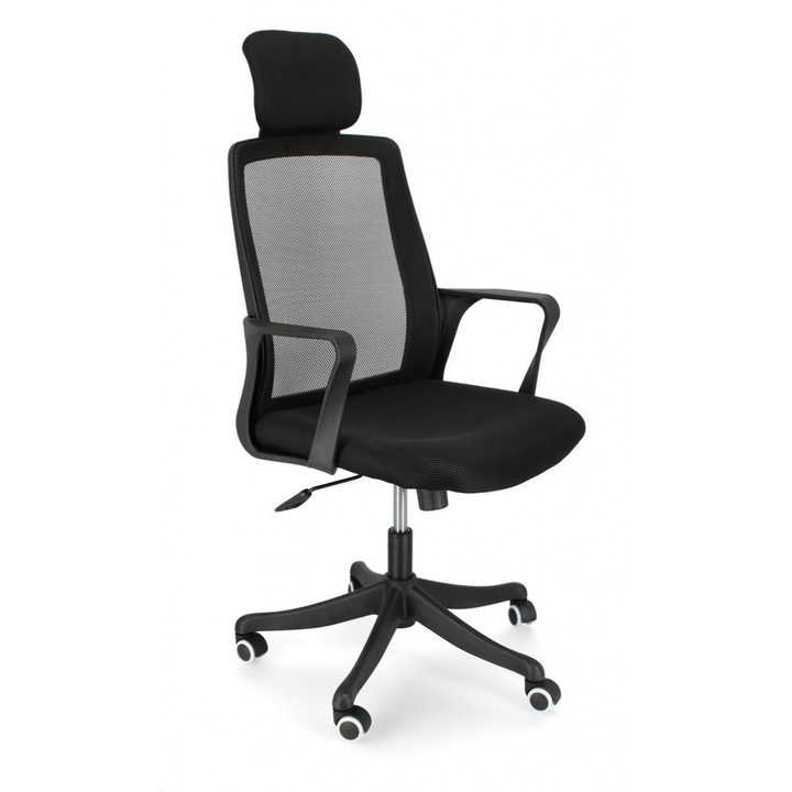 Laurent fekete irodai szék 59x63,5x124 cm