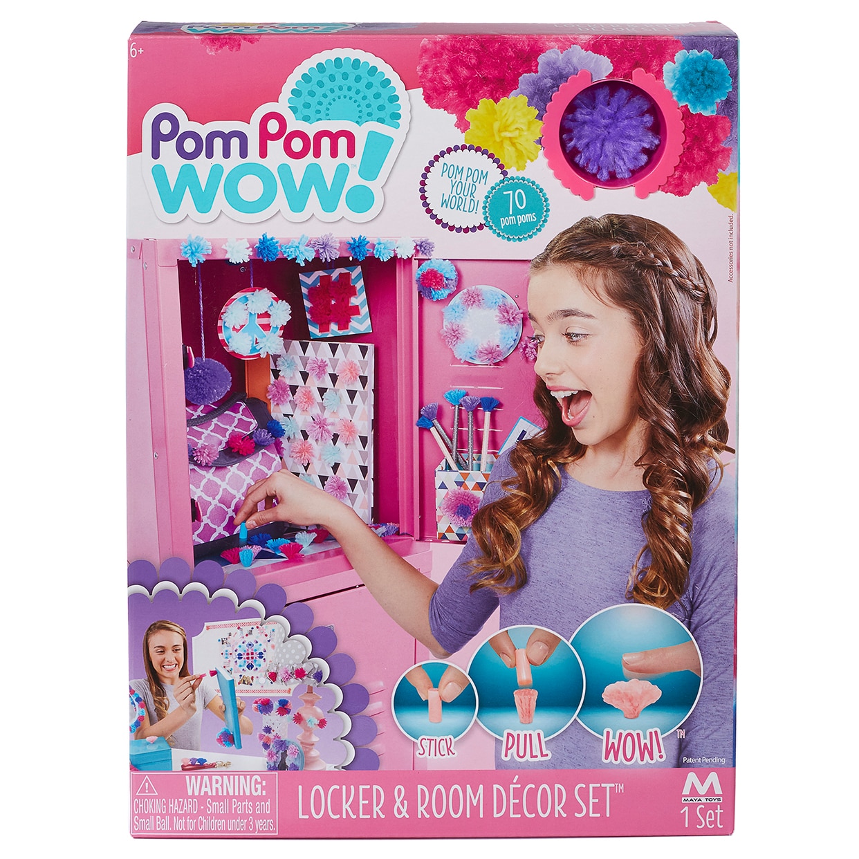 Set creatie Pom Pom, 70 piese