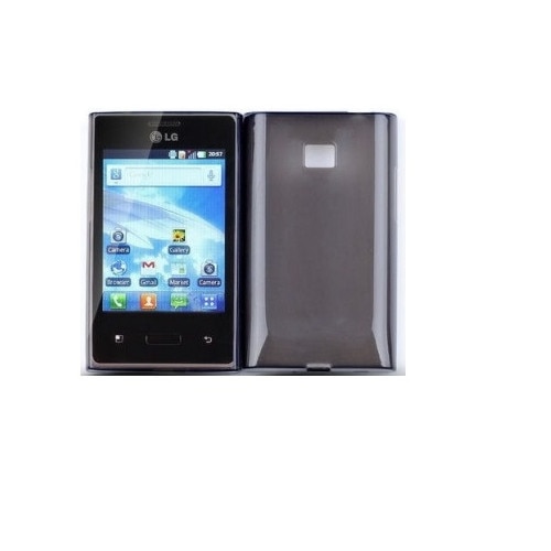 Carcasa Cellularline Cauciuc LG Optimus L3 Transparenta