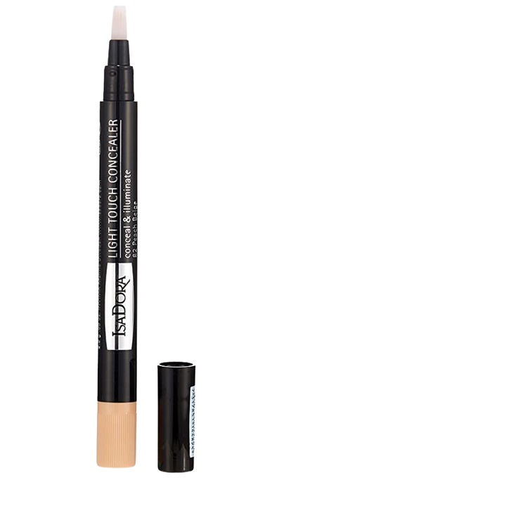 Коректор и илюминатор за очи IsaDora Light Touch Concealer, 82-Прасковено бежово, 2.2 гр