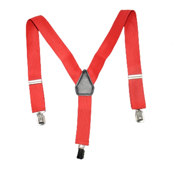 Bretele reglabile pentru copii Mini Junior BRGL-3, Rosu