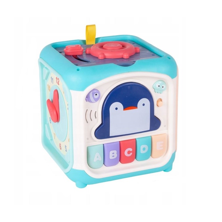 Интерактивен куб Malplay Пингвин, 11 функции
