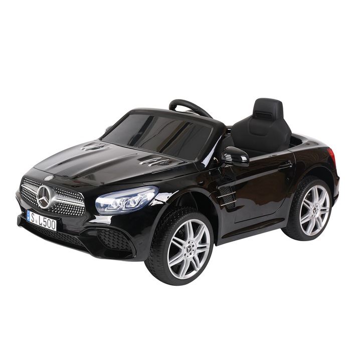 Акумулаторна кола Licensed Mercedes Benz SL500 Black SP, Kikka boo, Червен, Бял