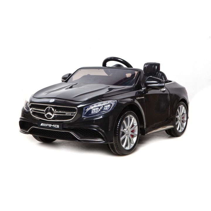 Акумулаторна кола Licensed Mercedes S 63 AMG Black SP, Kikka boo, Червен, Бял