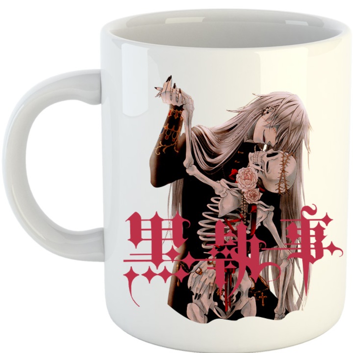 Cana Black Butler Undertaker Shinigami Kill Manga, alba, 330 ml