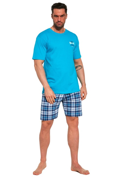 Férfi pizsama 326/131 yellowstone, türkiz, XXL