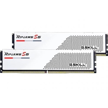 G.SKILL Ripjaws 32GB(2×16GB) DDR5 ホワイト Memorie G.Skill Ripjaws S5 White 32GB DDR5 6000MHz CL32 Dual