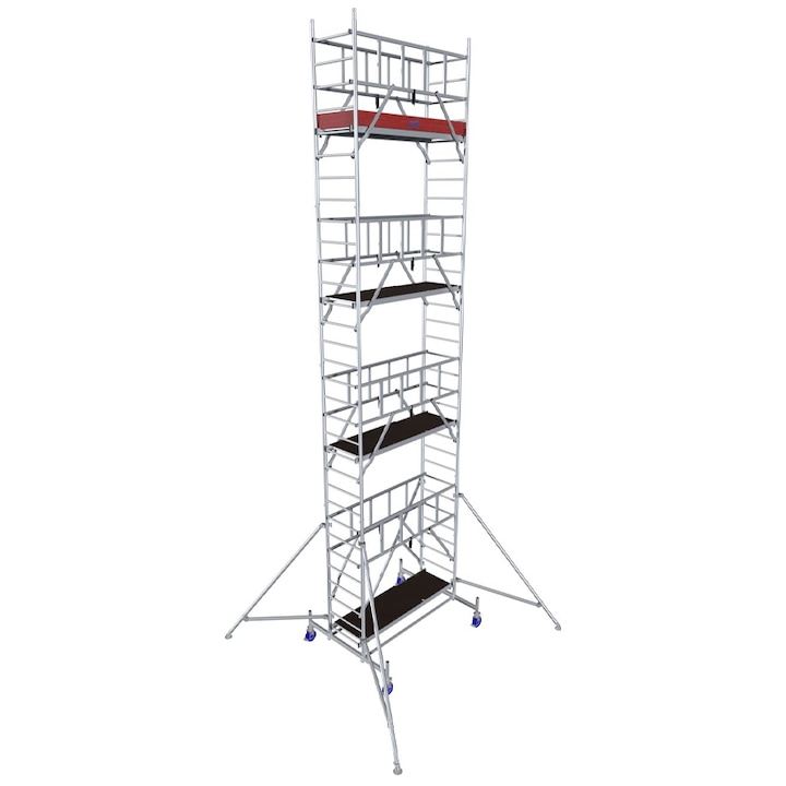 Schela KRAUSE Protec 0,6 x 2m, aluminiu, inaltime lucru 9.3m