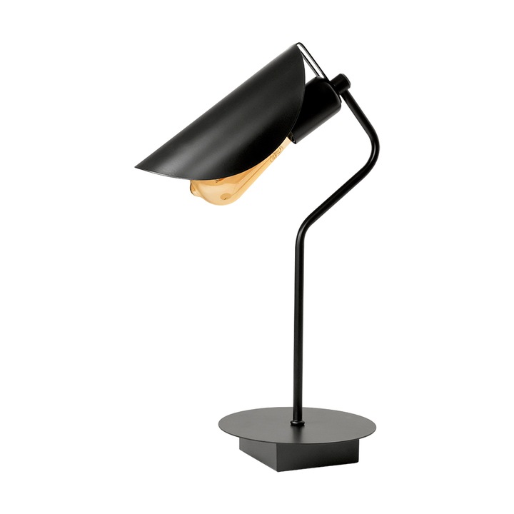 Lampa de masa Lightstyle Parma, 1xE27, Negru
