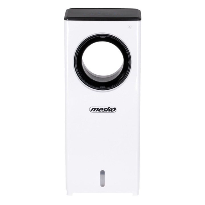 Racitor mobil, umidificator si purificator 3in1 Mesko MS 7856, 120W, Telecomanda, Timer, functie COOL, Alb