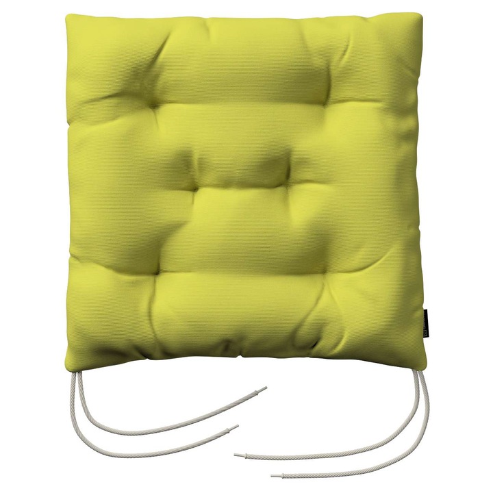 Възглавница за стол, 205-127-50, с дунапрен, 40 x 40 x 8 см, зелена