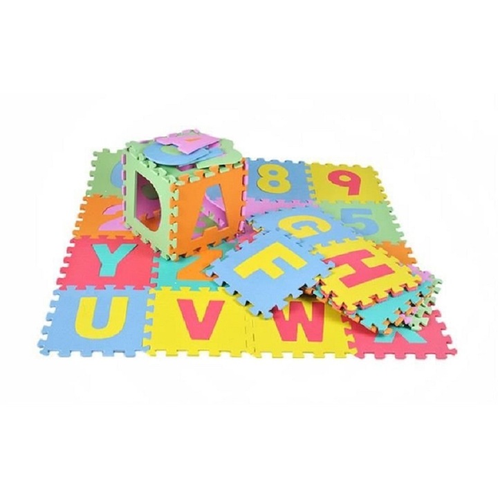 IsoTrade szivacs puzzle játszószónyeg 36db-os 3,5 nm2