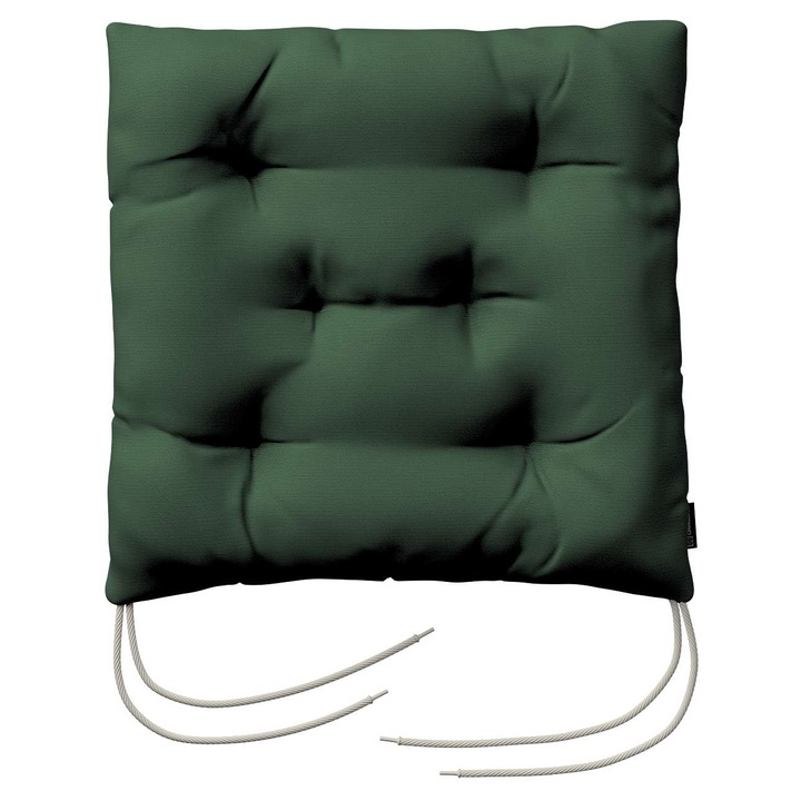 Възглавница за стол, 205-702-06, с дунапрен, 40 x 40 x 8 см, зелена