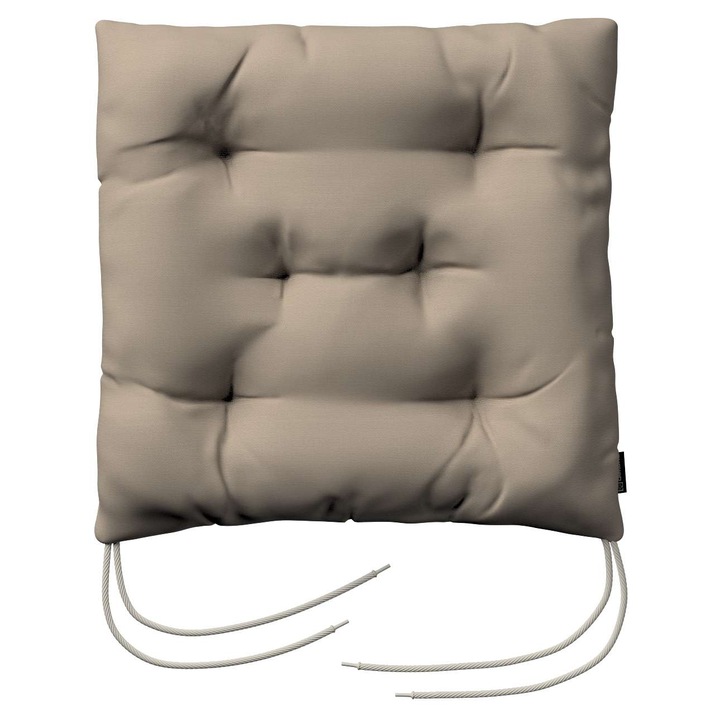 Възглавница за стол, 205-702-28, с дунапрен, 40 x 40 x 8 см, кафява