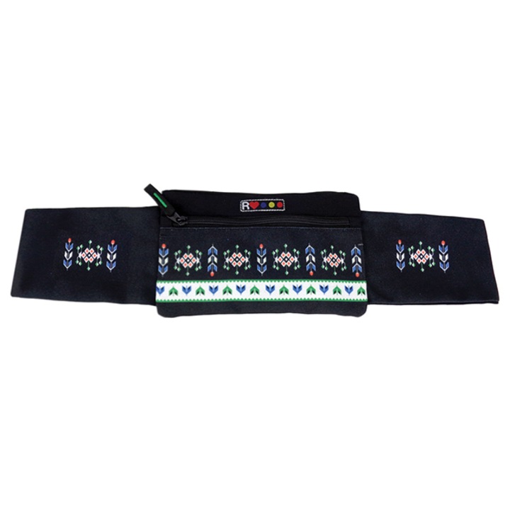 Pigna ETHNO M-el5 övtáska, 2 rekesz, Állítható pánt