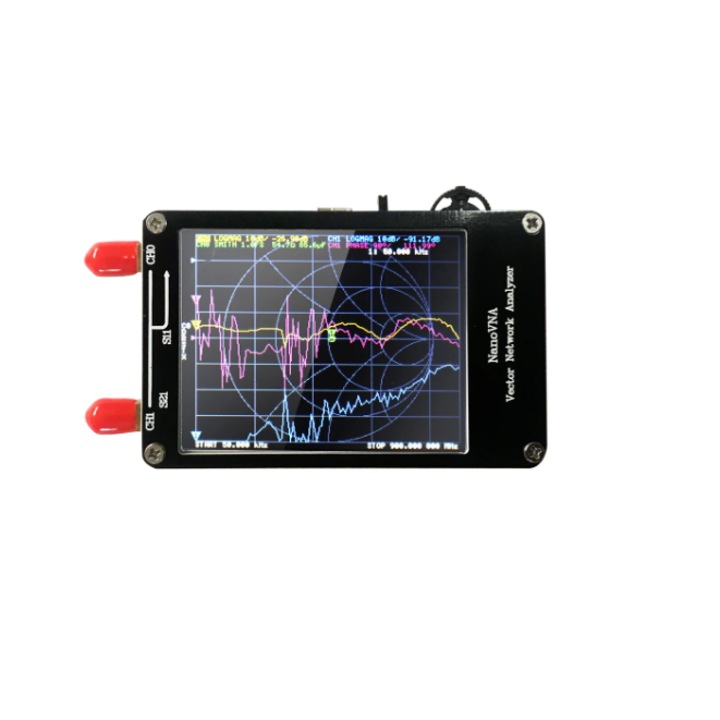 Kъсовълнов антенен анализатор на постоянни вълни, MF, HF, VHF, UHF, Цифров дисплей
