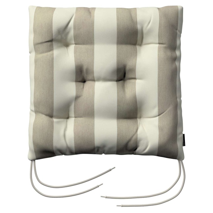 Възглавница за стол, 205-143-93, с дунапрен, 40 x 40 x 8 см, бежов