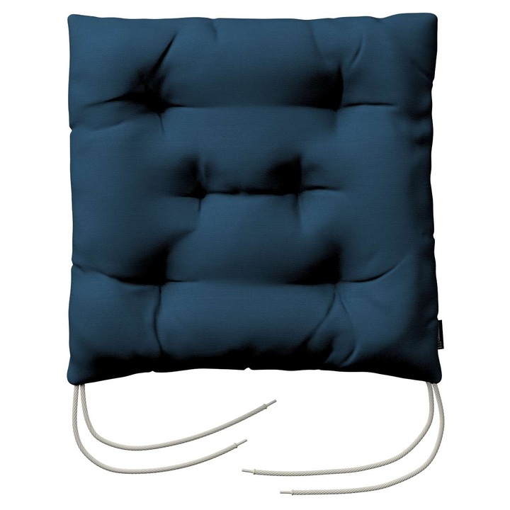 Възглавница за седалка, 205-702-30, с пяна, 40 x 40 x 8 см, синя