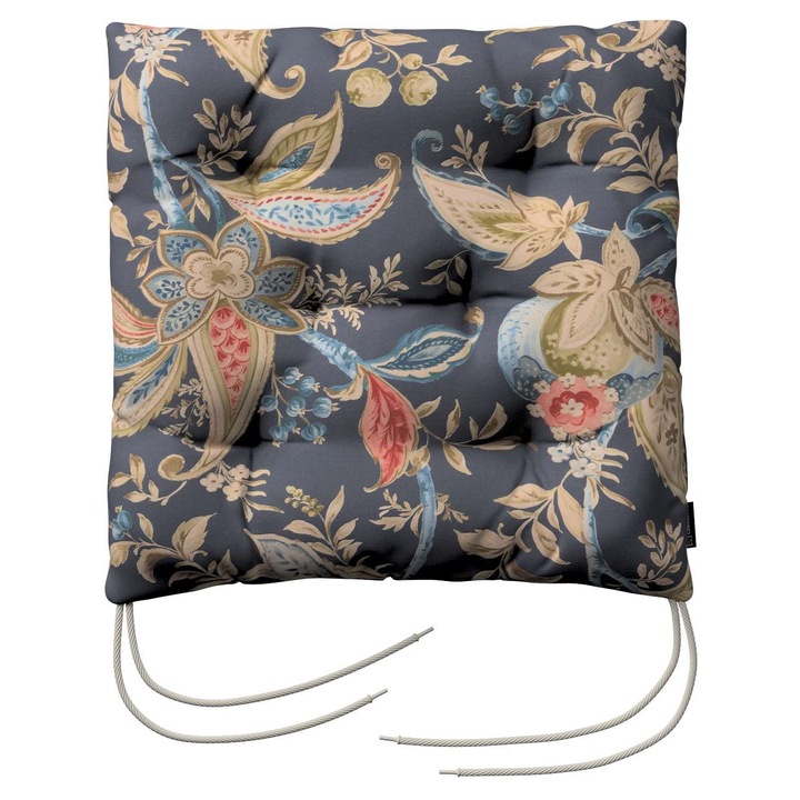 Възглавница за седалка, 205-142-19, с пяна, 40 x 40 x 8 см, многоцветна