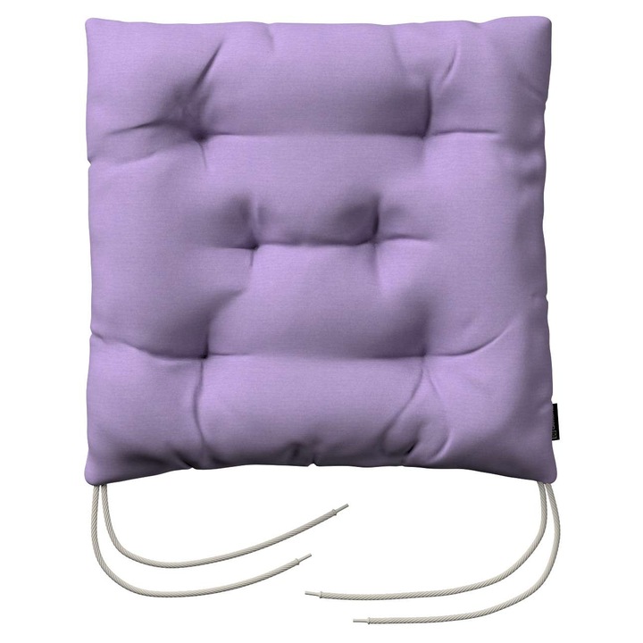 Възглавница за стол, 205-127-74, с дунапрен, 40 x 40 x 8 см, лилава