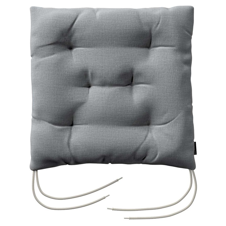 Възглавница за седалка, 205-705-42, с пяна, 40 x 40 x 8 см, сива