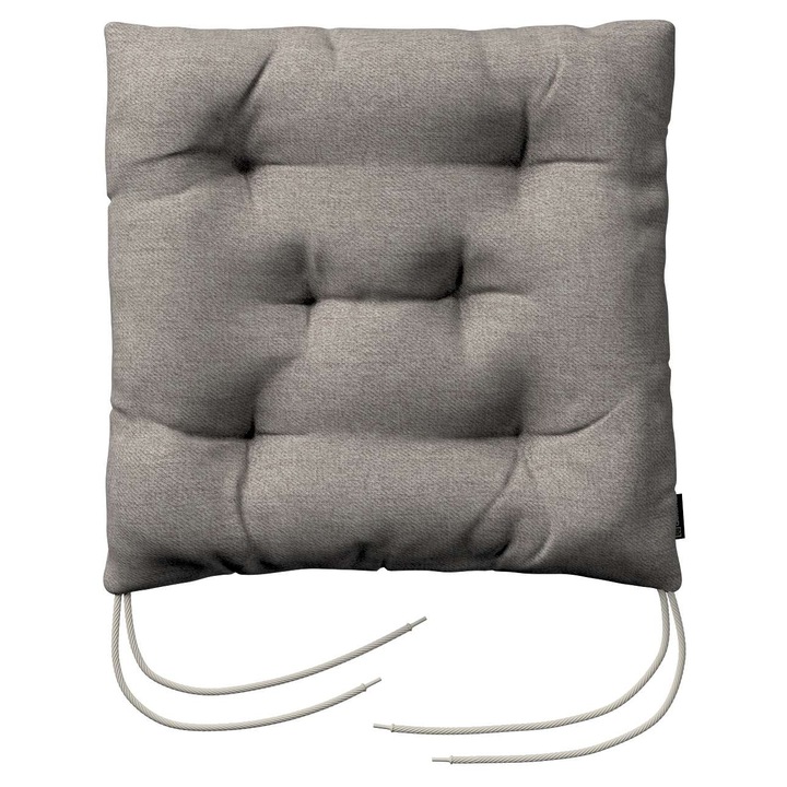 Възглавница за седалка, 205-115-77, с пяна, 40 x 40 x 8 см, сива