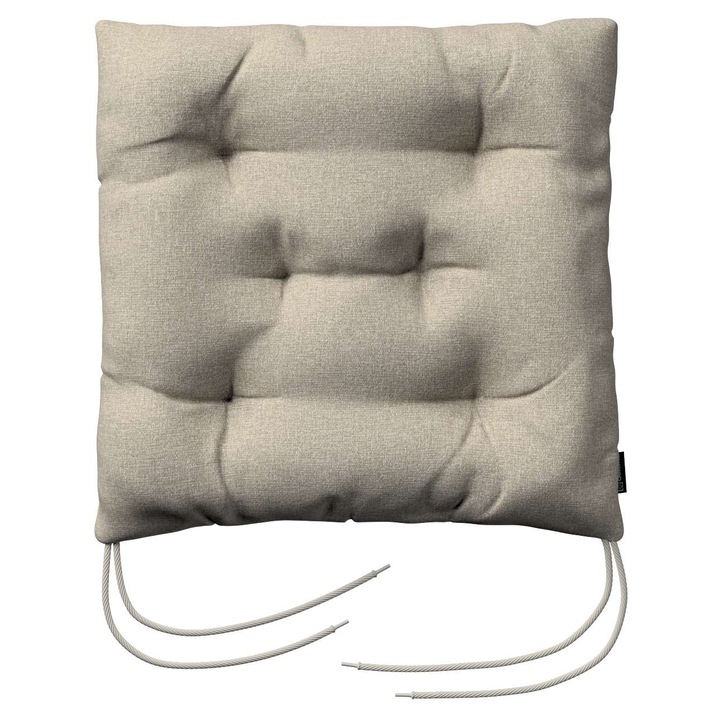 Възглавница за стол, 205-704-52, с дунапрен, 40 x 40 x 8 см, сива