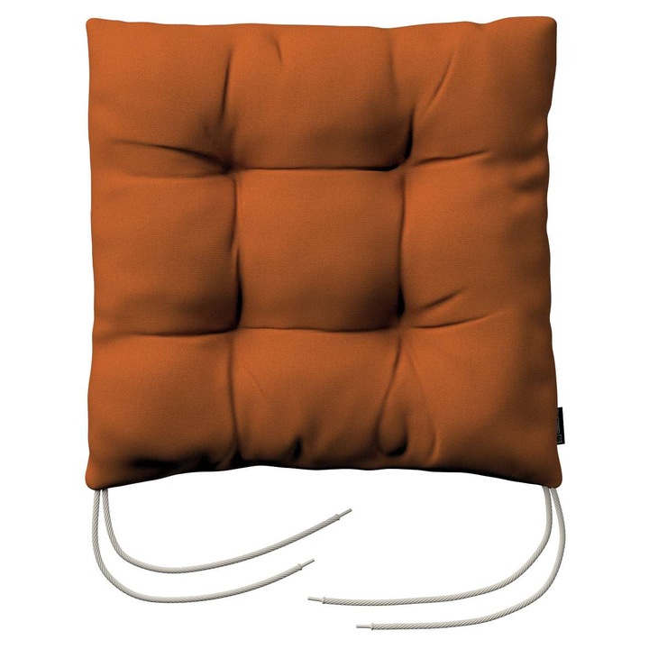 Възглавница за стол Jack, 205-702-42, с пяна, 40 x 40 x 8 см, оранжева