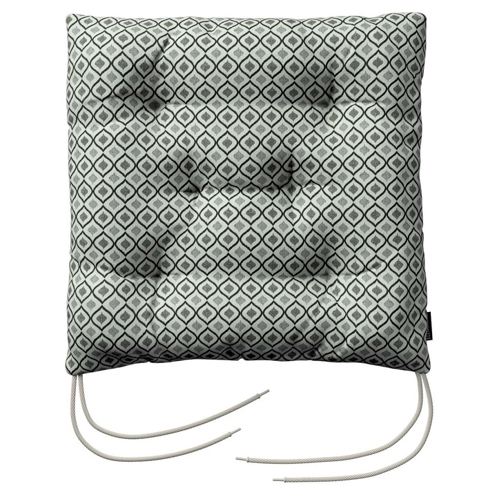 Възглавница за стол, 205-142-76, с дунапрен, 40 x 40 x 8 см, черна