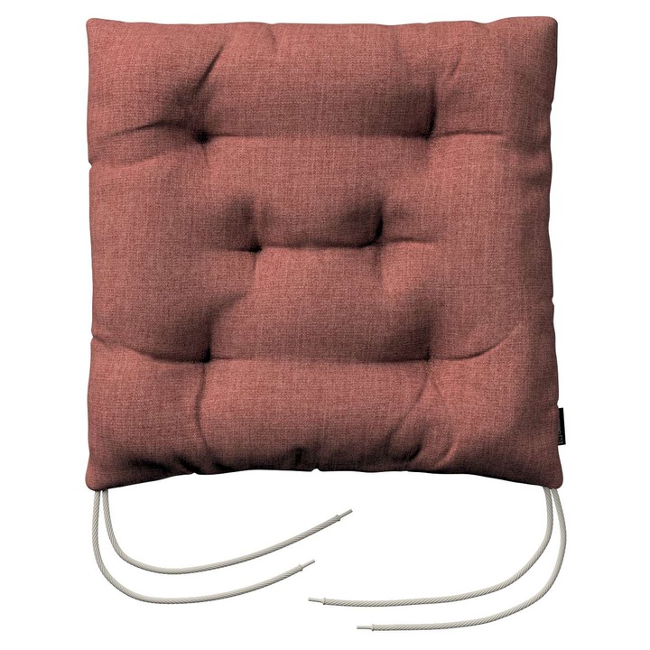 Възглавница за стол, 205-704-84, с дунапрен, 40 x 40 x 8 см, розова