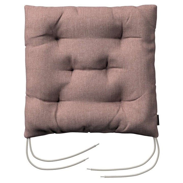 Възглавница за стол, 205-704-83, с дунапрен, 40 x 40 x 8 см, розова