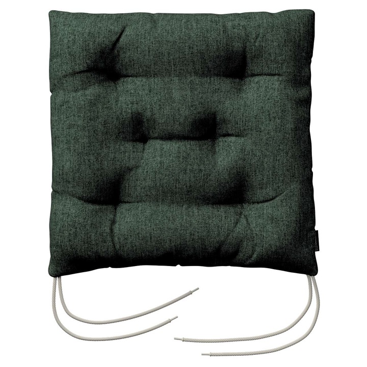 Възглавница за стол, 205-704-81, с дунапрен, 40 x 40 x 8 см, зелена