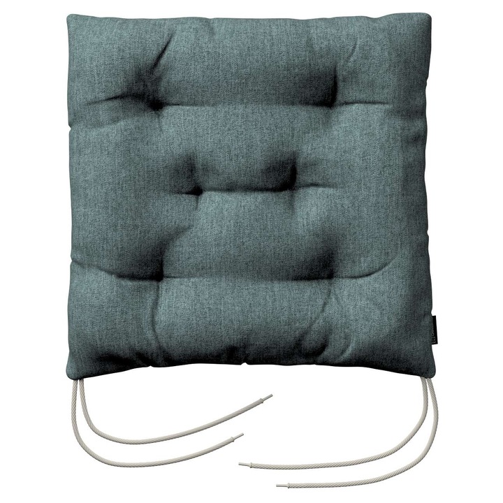 Възглавница за стол, 205-704-85, с дунапрен, 40 x 40 x 8 см, синя