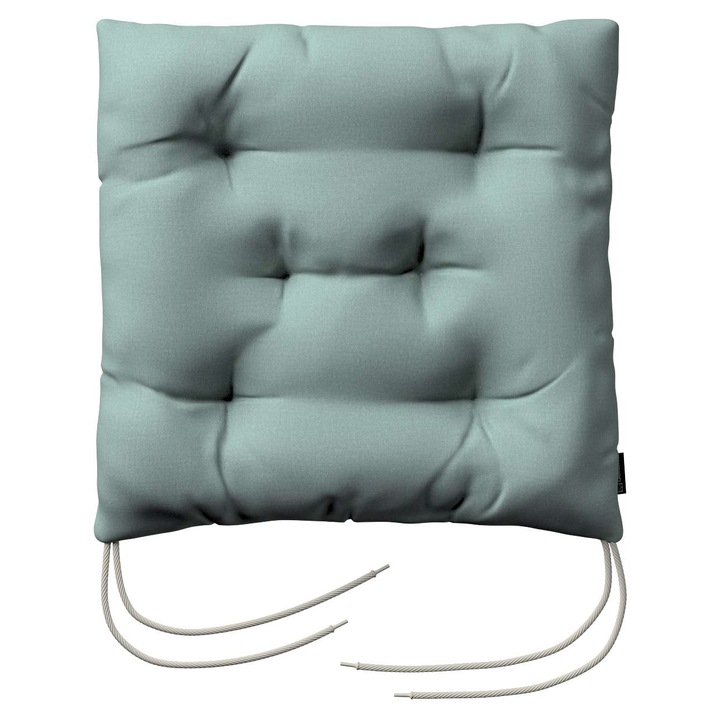 Възглавница за стол, 205-704-89, с дунапрен, 40 x 40 x 8 см, синя