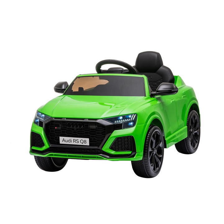Акумулаторна кола Licensed Audi RSQ8 Green SP, Kikka boo, Червен, Бял