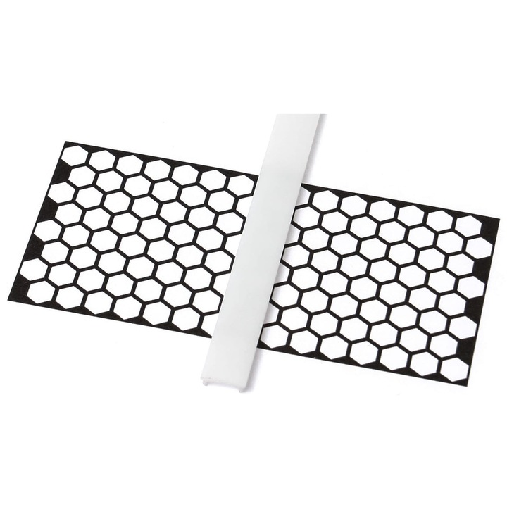 LED LUD LUDS, PVC, 1M, fehér profil