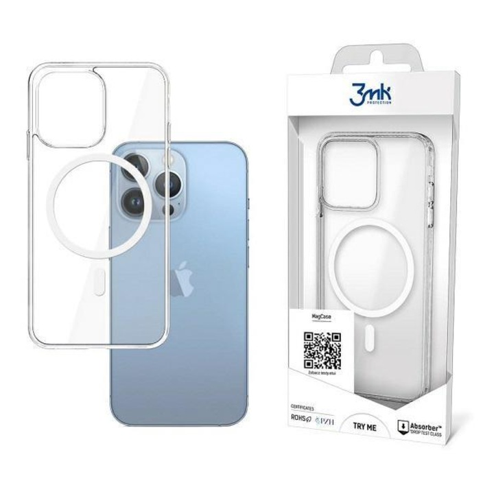 3MK MAGCase iPhone 13 Pro átlátszó tok