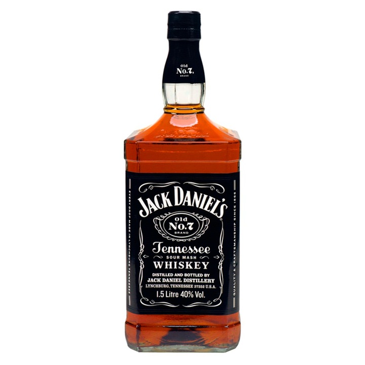 Jack Daniel's Tennessee whiskey 40%, 1,5l